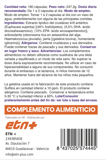 Omega 3 (180 cápsulas)