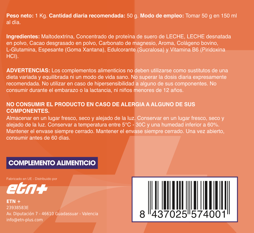 Recovery Fuel - Chocolate (1 kg)