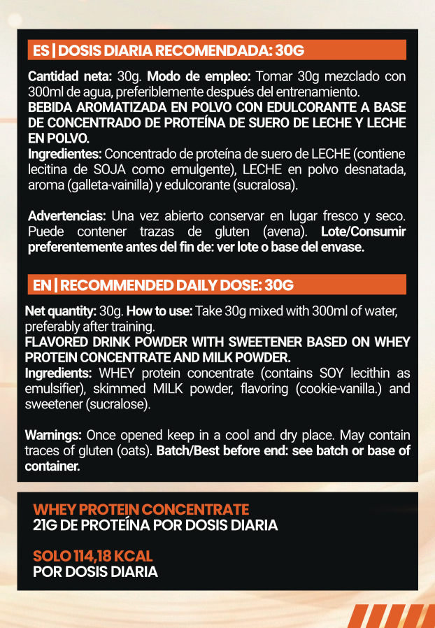 Monodosis Whey Pro Galleta 30g
