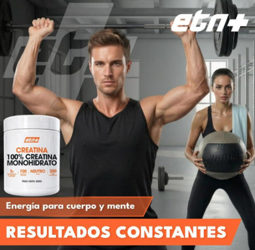 Creatina Monohidrato 200MESH | Sabor Neutro (300g o 500g)