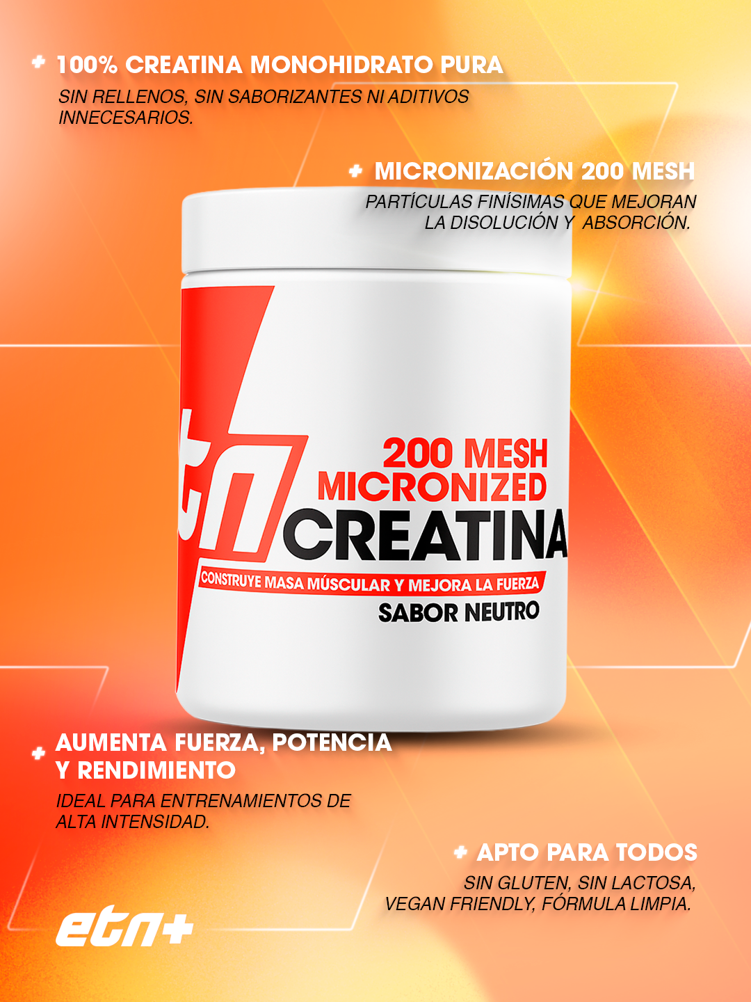 Creatina Neutra MESH200 (300g)