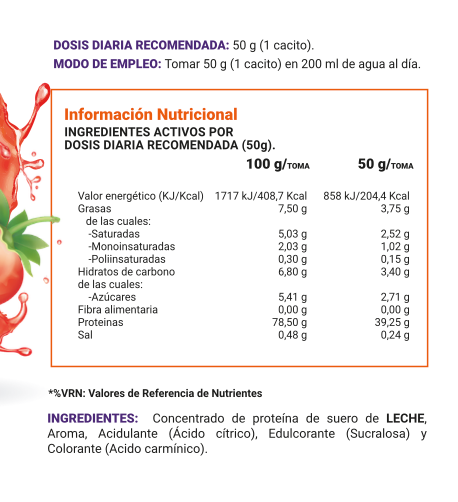 Premium Whey Protein - Fresa (1kg)