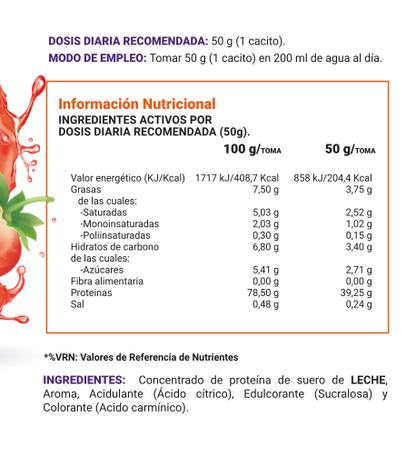 Premium Whey Protein - Fresa (1kg)