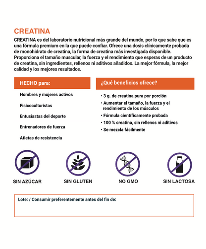Creatina Neutra MESH200 (300g)