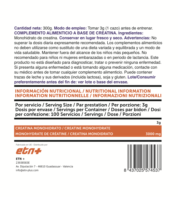 Creatina Neutra MESH200 (300g)