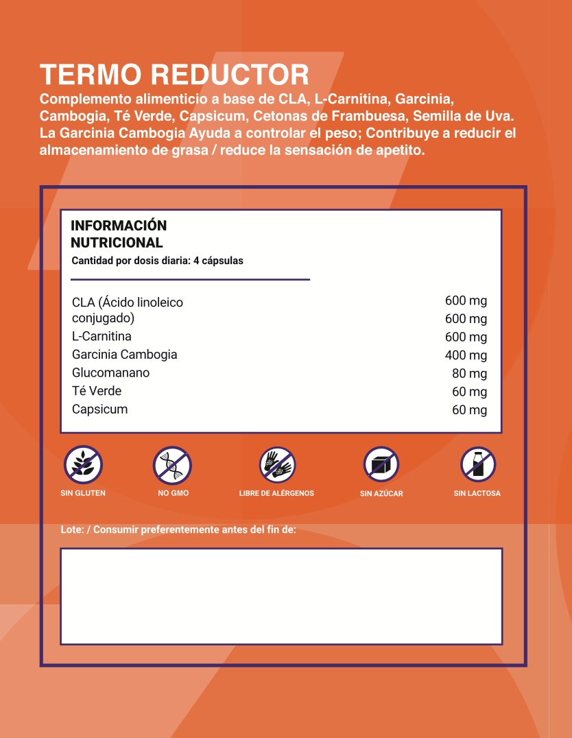 Termo Reductor (90 cápsulas)