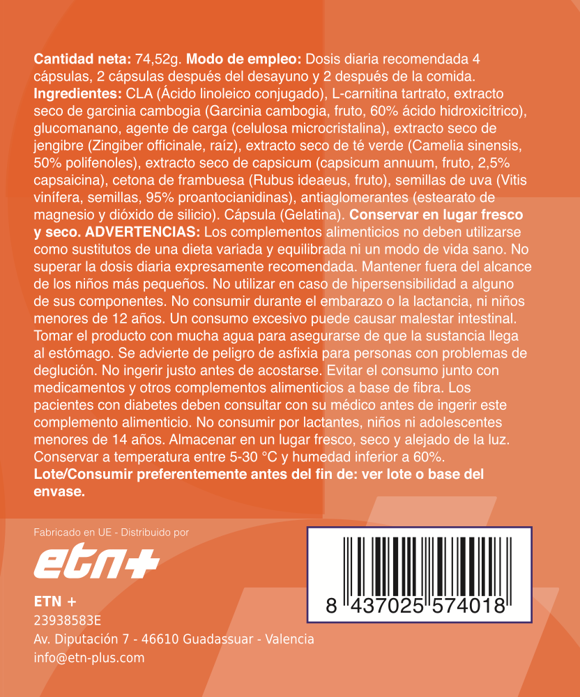 Termo Reductor (90 cápsulas)