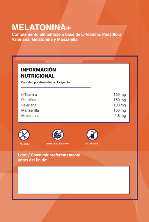 MelatoninaPlus | Reset & Relax (60 cápsulas)