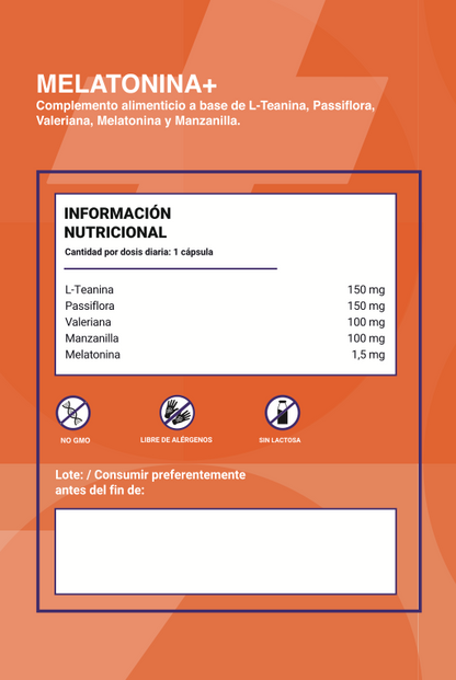 MelatoninaPlus | Reset & Relax (60 cápsulas)