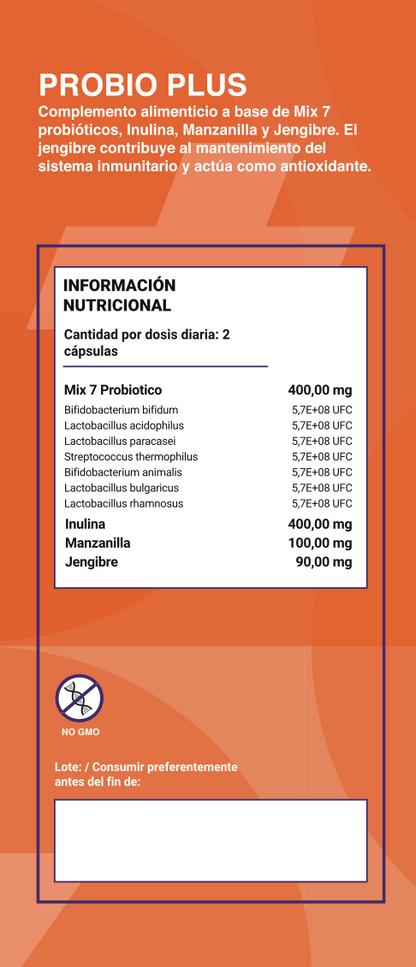 ProbioPlus | Mejora tu Digestión y Absorción (90 cápsulas)