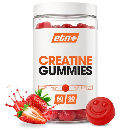 Creatina Gummies | Máximo Rendimiento y Energía Sabor Fresa (60 gummies)