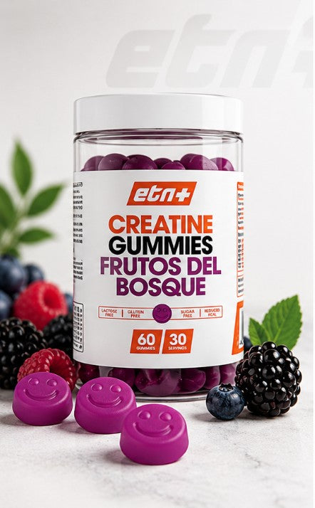Creatina Gummies | Sabor Frutos del Bosque (60 gummies) - Sin Azúcar