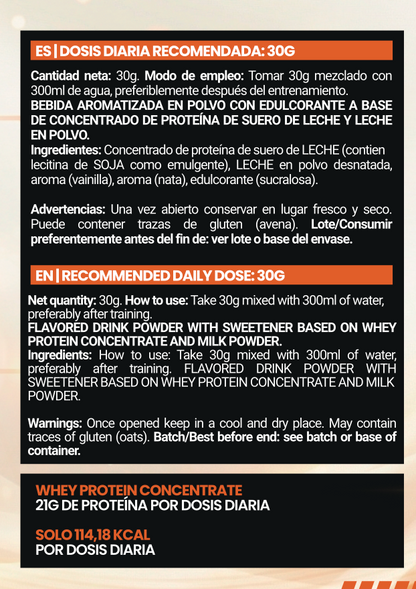 Monodosis Whey Pro Vainilla 30g