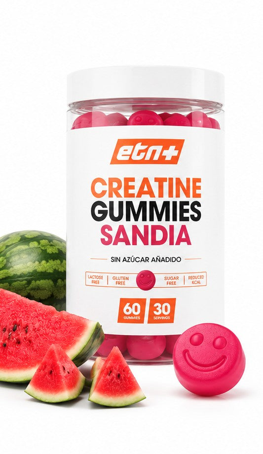 Creatina Gummies | Sabor Sandía (60 gummies) - Sin Azúcar