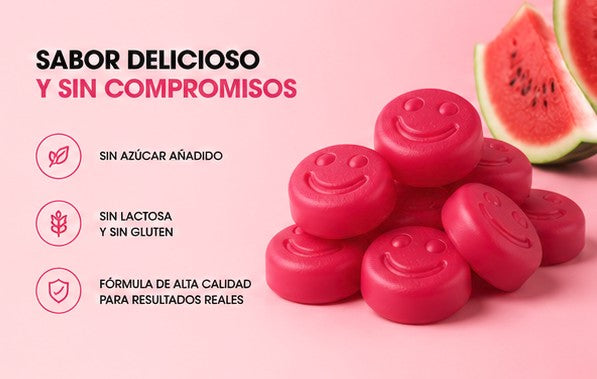 Creatina Gummies | Sabor Sandía (60 gummies) - Sin Azúcar