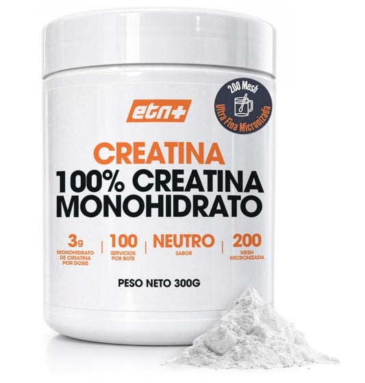 Creatina Monohidrato 200MESH | Sabor Neutro (300g o 500g)