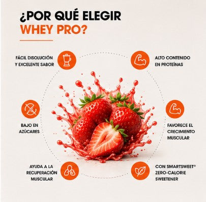 WheyPro - Fresa (1kg)